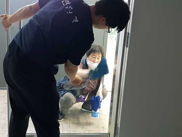 청소사례사진