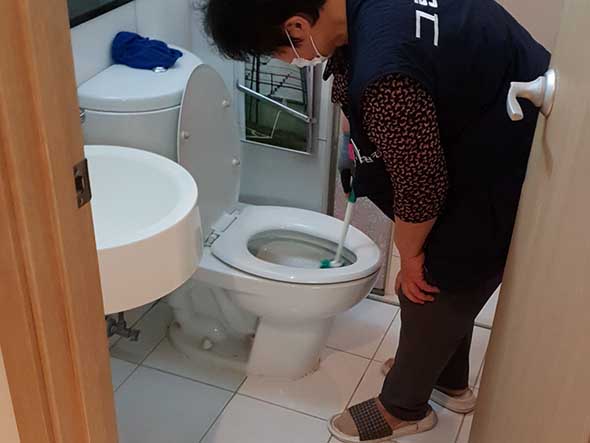 청소사례사진