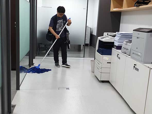 청소사례사진