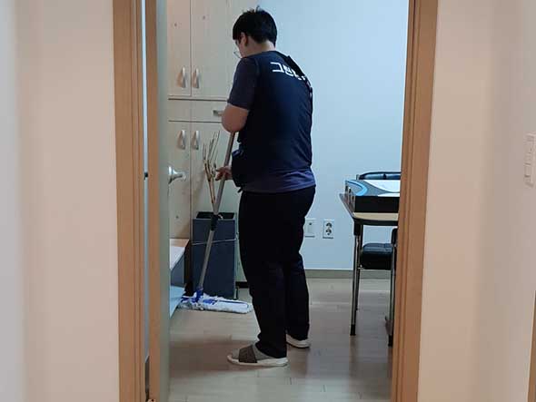 청소사례사진
