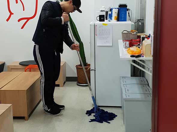 청소사례사진