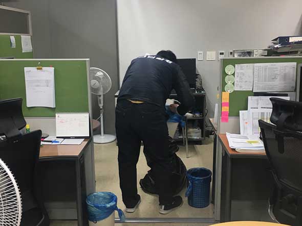 청소사례사진
