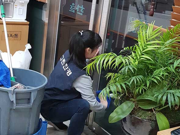 청소사례사진