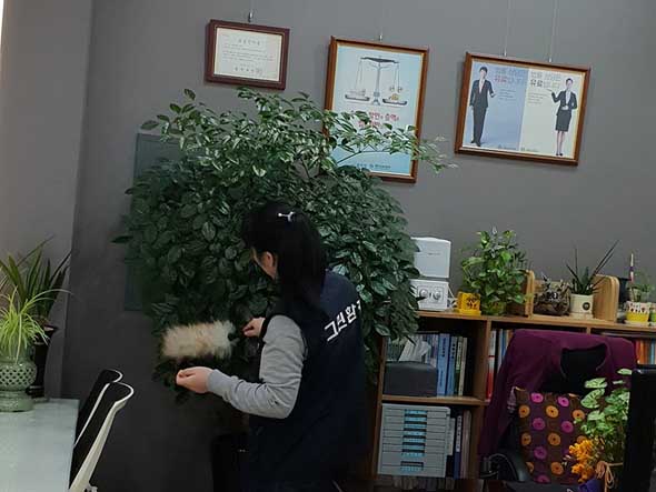 청소사례사진